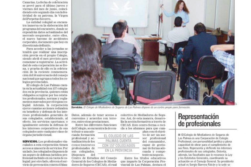 Artículo especial sobre el Colegio de Las Palmas