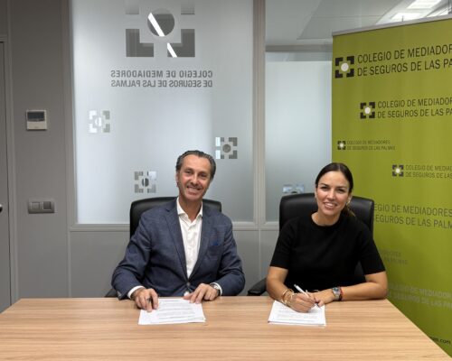 RENOVACIÓN DEL CONVENIO DE COLABORACIÓN ENTRE CASER Y EL COLEGIO DE MEDIADORES DE SEGUROS DE LAS PALMAS.