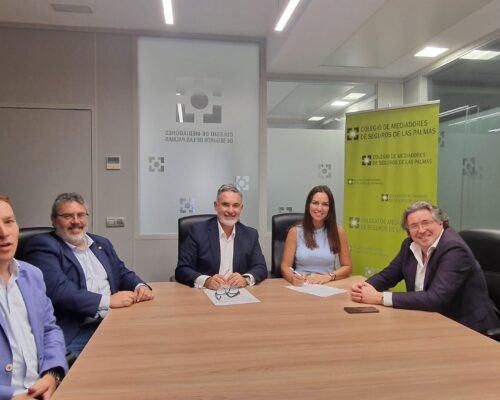El Colegio de Mediadores de Las Palmas y Santalucía Seguros renuevan su protocolo de colaboración