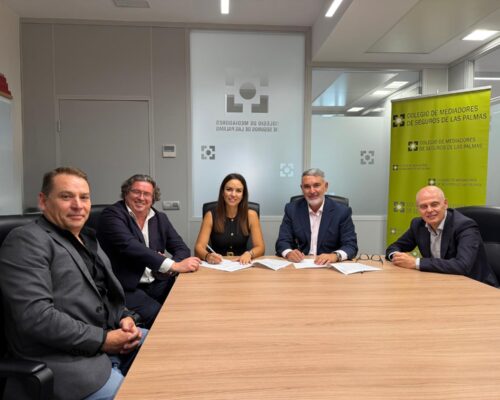 El Colegio de Mediadores de Seguros de Las Palmas y Santalucía Seguros renuevan su compromiso con la mediación profesional